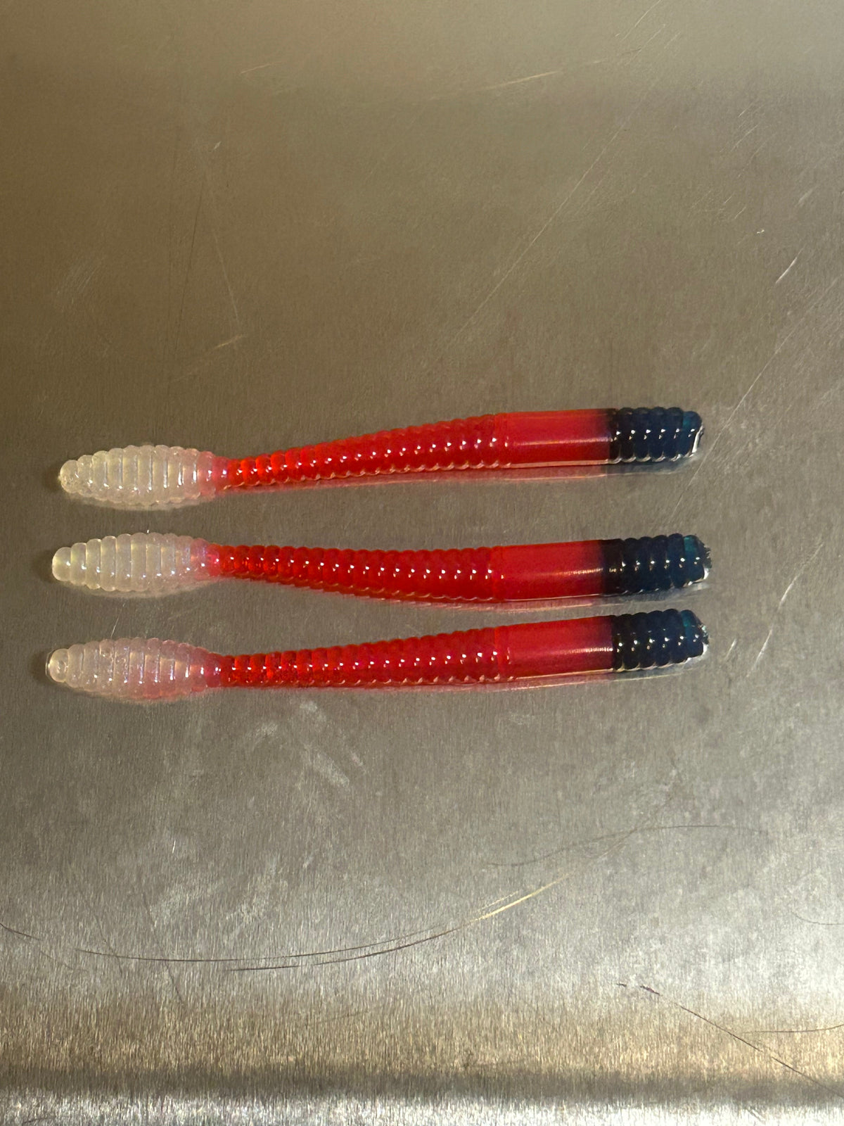 3.5" Capt America Worm (8 - Pack)